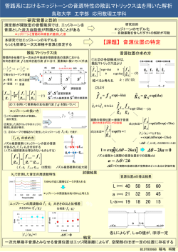稲毛将隆（PDF） - 応用数理工学科