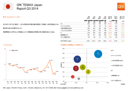TEMAX Japan Q3 2014 Datasheet JP