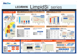 LED用各種材料～LimpidSi®シリーズ