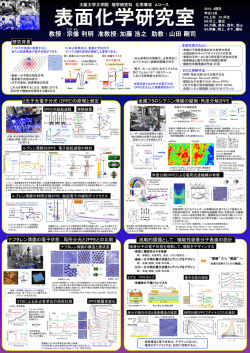 研究室紹介ポスター2014年版。(PDF:約3.0MB)