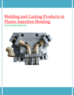 Molding and Casting Products in Plastic Injection Molding-for imoldmaking.com