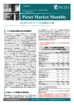 Pictet Market Monthly