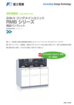 24kV リングメインユニットRM6 シリーズ-62G1-J-0158