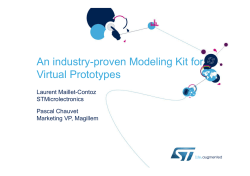 An industry-proven Modeling Kit for Virtual Prototypes