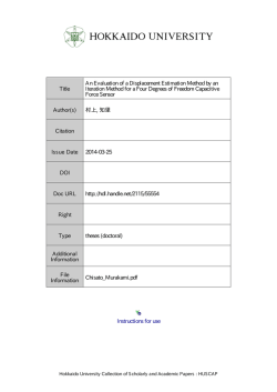 An Evaluation of a Displacement Estimation Method by an Iteration