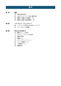 RECentral(Mac OS X版)