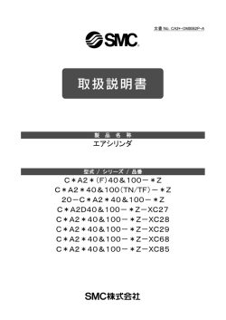 エアシリンダ C＊A2＊（F）40＆100－＊Z C＊A2＊40＆100（TN/TF）－