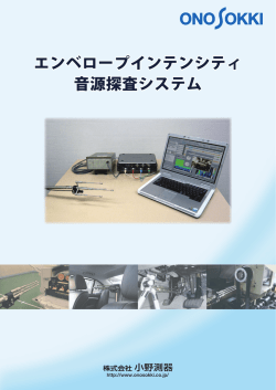エンベロープ インテンシティ 音源探査システム (DS