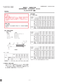フィルトライザーBK