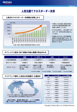 人民元建てクロスボーダー決済（PDF/649KB）