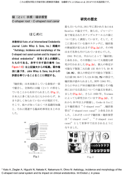 はじめに 研究の歴史