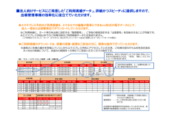 「ご利用実績データ」。 - JR東海エクスプレス・カード