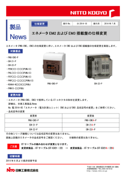 製品 - 日東工業株式会社 N-TEC