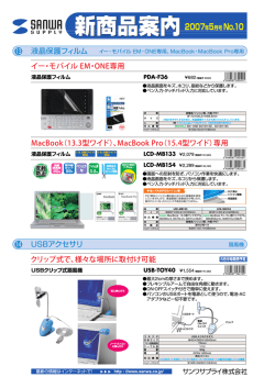 液晶保護フィルム USBアクセサリ イー・モバイル EM・ONE専用 クリップ