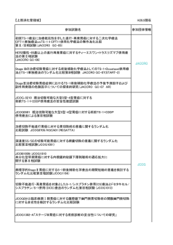 臨床研究一覧（実施歴）
