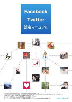 Facebook Twitter 設定マニュアル（プレミアムプラン用）