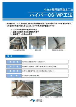 ハイパーCS-WP工法 - 西日本高速道路メンテナンス中国株式会社