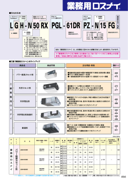 業務用 50 RX PZ - PGL - 61DR L G H N 15 FG 2 N -