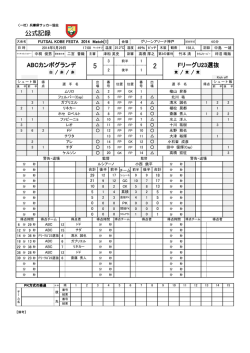 公式記録 - 兵庫県サッカー協会