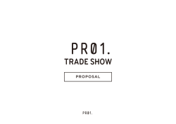 詳細はこちら - PR01.TRADE SHOW GROBAL SITE