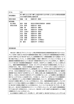 MT1-MMPおよびMT1-MMPと相互作用する分子群によるがんの悪性