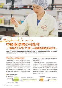中鎖脂肪酸の可能性 - 日清オイリオグループ