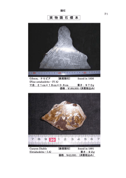 実 物 隕 石 標 本 - 777angel.com