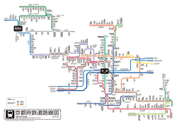 京都府鉄道路線図 - ひまわりデザイン研究所