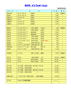 14. 5.13 インフォメーション