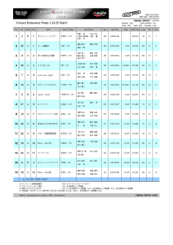 Enjoy Sport Kart series TAKASU 6H