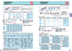 30度台形ねじ 30度台形ねじ