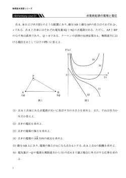 電磁気学基本演習 (難度：45～55)