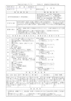 国語総合 - 新潟県立見附高等学校