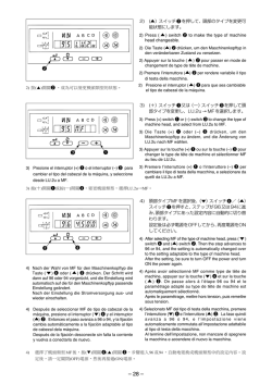 3) (＋）スイッチ1又は（ー）スイッチ3を押して頭 部タイプを変更し、LU.2u