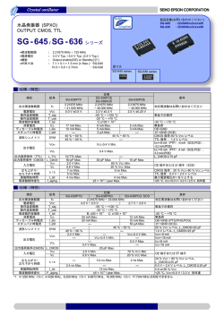 SG-645/636 Series