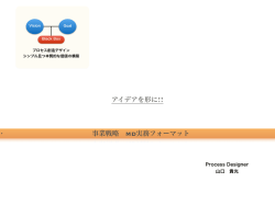 事業戦略 MD実務フォーマット アイデアを形に!!