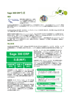 Sage 300 ERP
