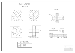 六脚ブロックA150形（55t）詳細図
