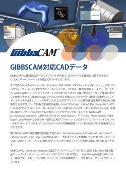 GIBBSCAM対応CADデータ