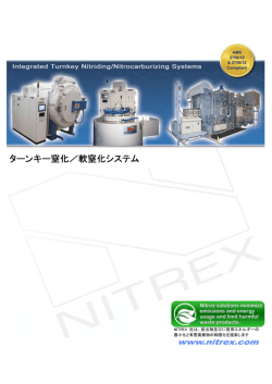 ターンキー窒化システム