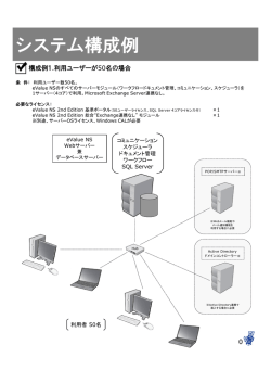 eValue NS2システム構成図