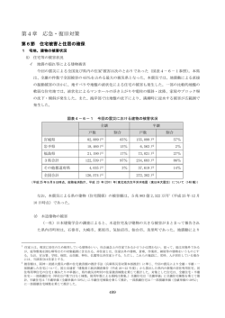 第6節 住宅被害と住居の確保