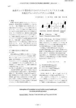 アクリルアミド／アクリル酸共重合ゲル