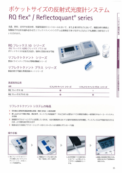 RQフレックス、リフレクトクワント（機械読み取り方式）