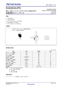 RJK0632JPD - Renesas Electronics
