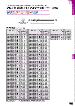 アルミ用 超硬OHノンステップボーラー（5D）