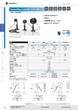 PowerMax USB/RS シリーズ