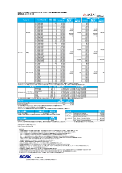 （netXCloud）ゾーンB プレミアムプラン価格表Ver4.00 （税抜価格）