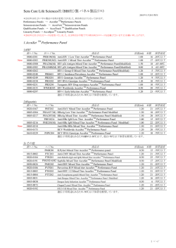 リスト一覧(PDF) - 協和メデックス株式会社