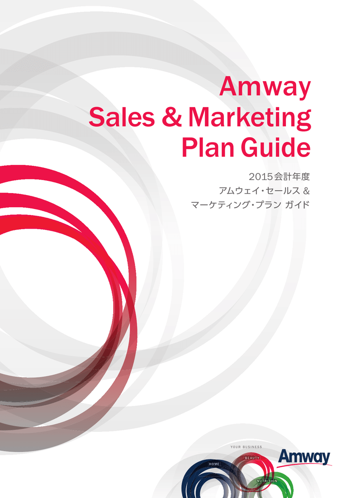 アムウェイ セールス マーケティング プラン ガイド 15